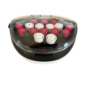 Remington Hot Rollers 20 Curlers Wax Core H 5600 3 Sizes Pageant Cheer No Clips